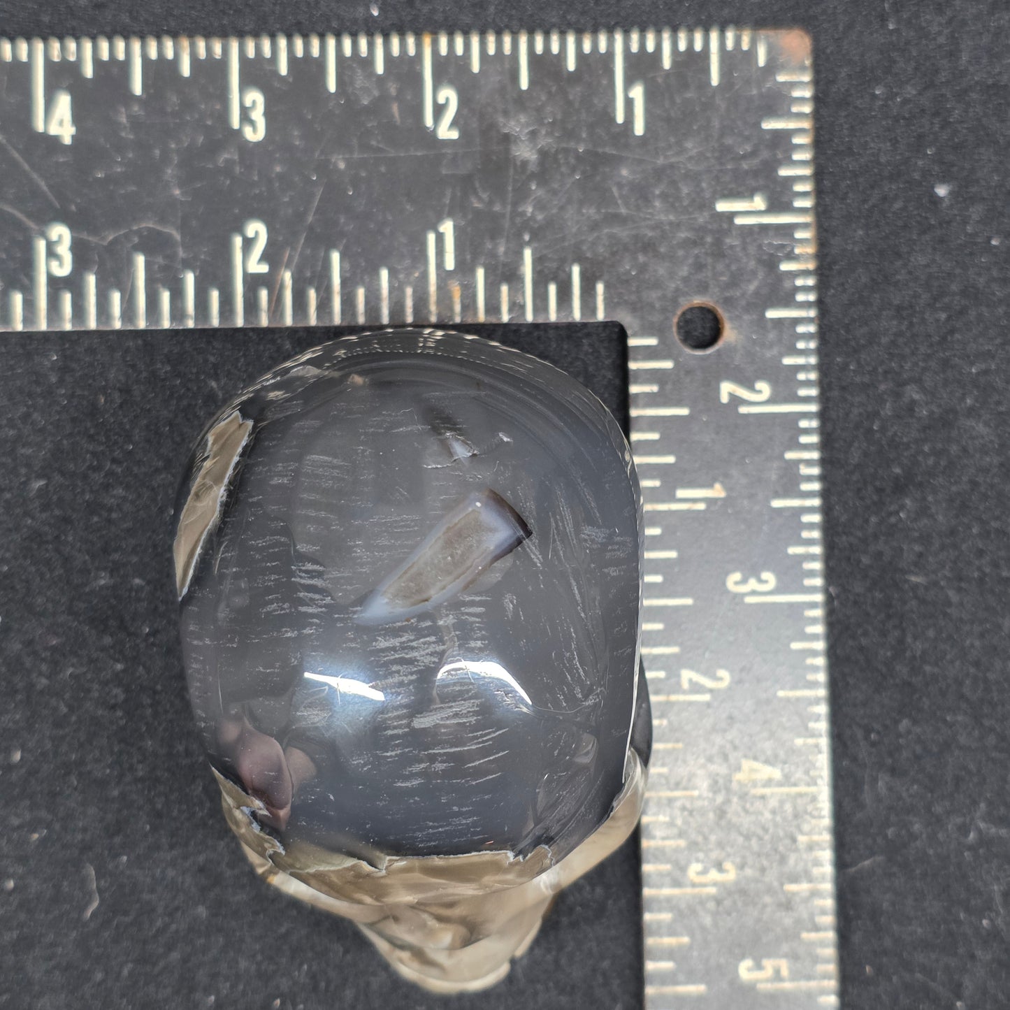 Volcano Agate Skull | 3311