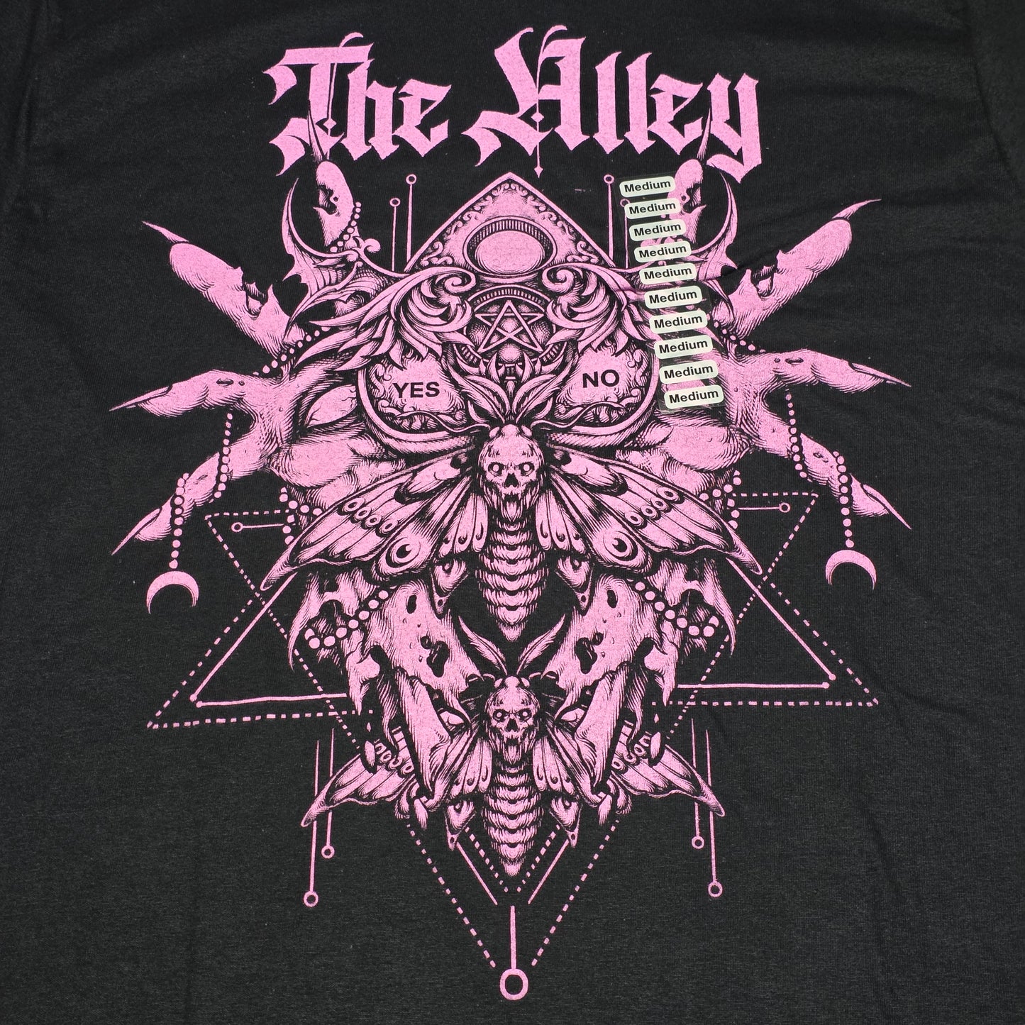 Gothic Ouija Moth M T-Shirt (NWOT) | 3101