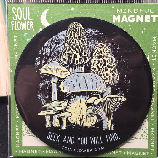 Mushroom Forager Magnet | 2867