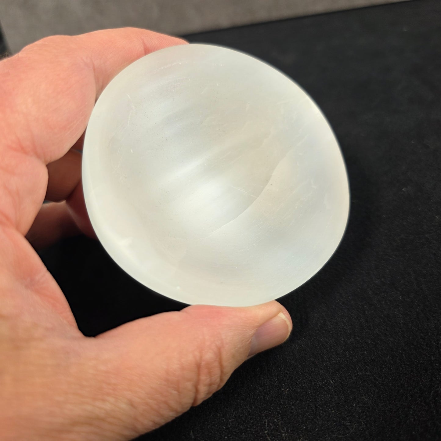 Satin Spar Bowl | 3278