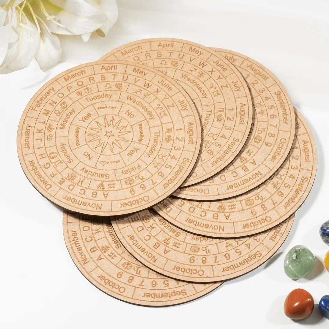 6" Dowsing Pendulum Board (NEW-OPEN) | 3528