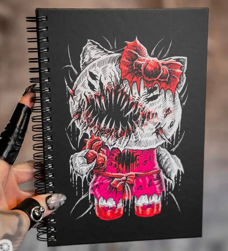 Hell Kitty Spiral Notebook (NEW-SEALED) | 3550