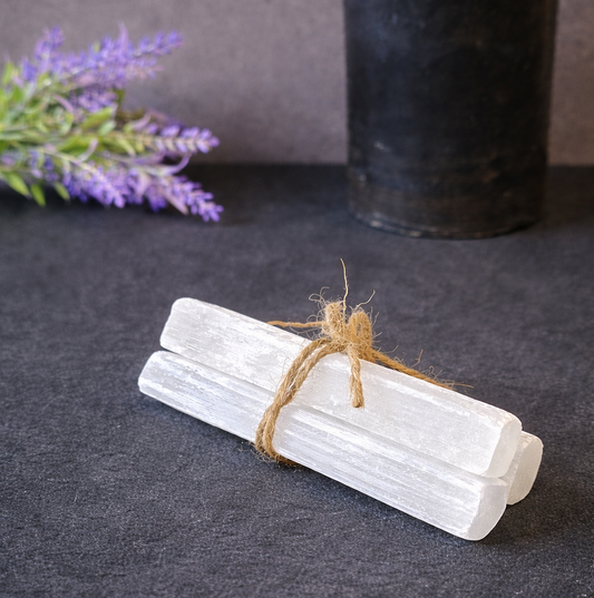 Satin Spar (Selenite) Stick (3 pack) | 3089