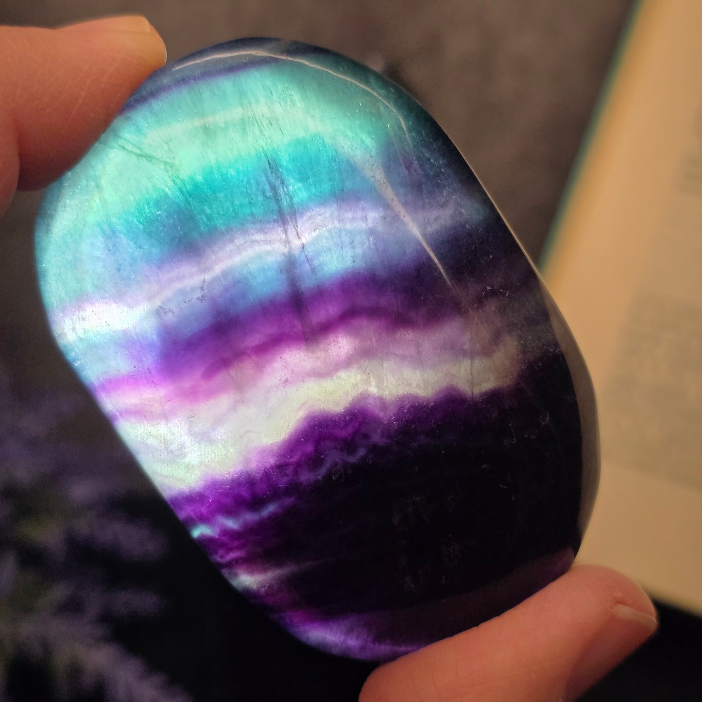 Rainbow Fluorite  | 3158