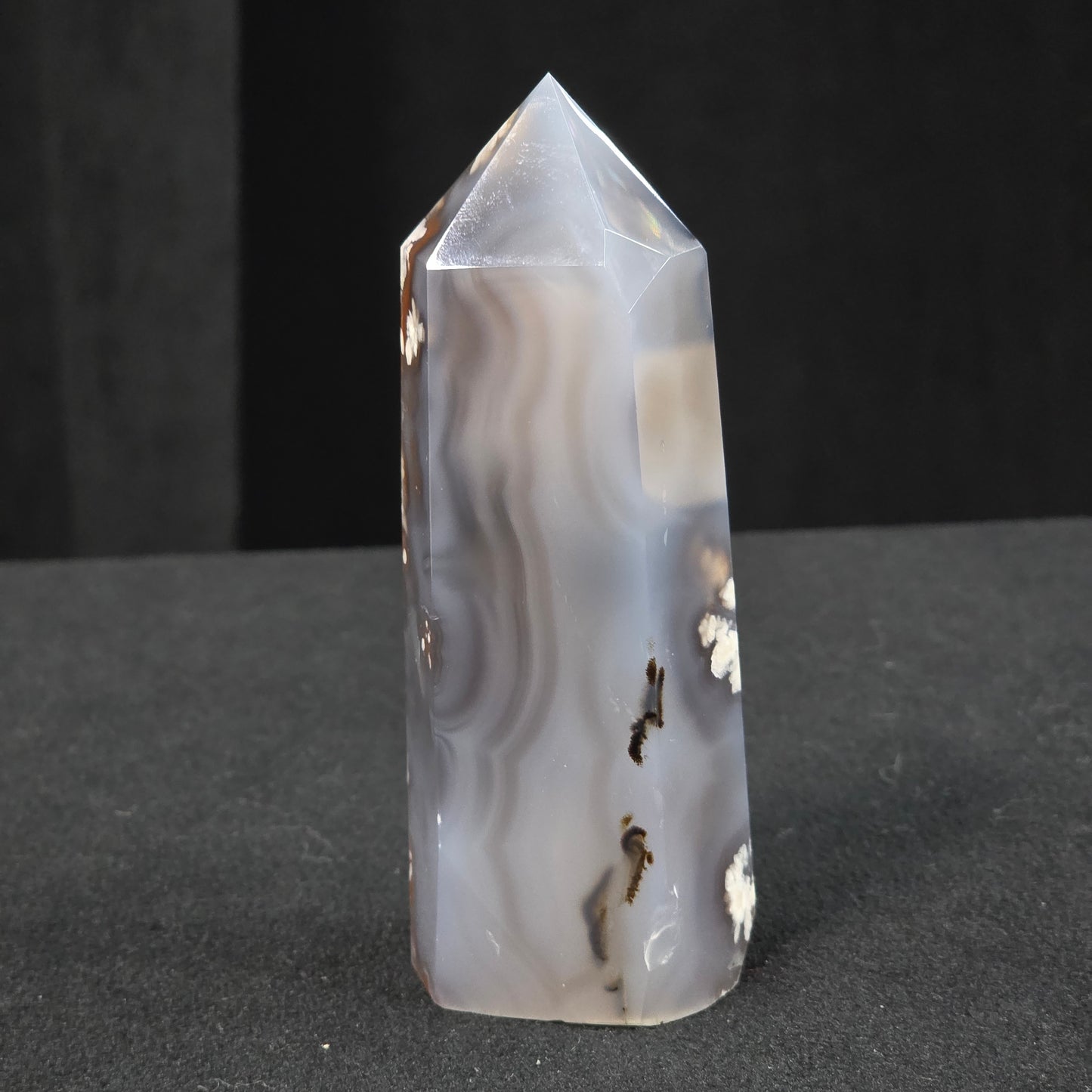 Black Flower Agate Generator | 2165