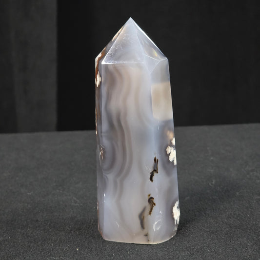 Black Flower Agate Generator | 2165