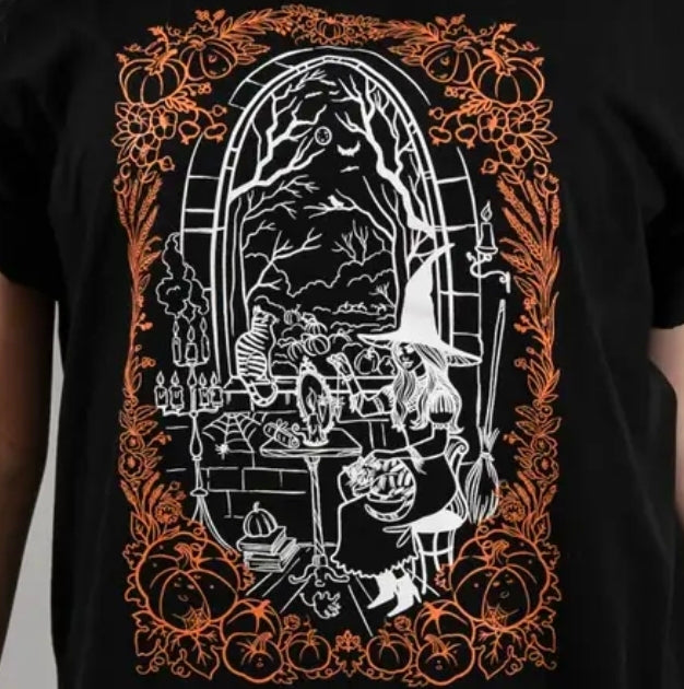 Samhain Night Halloween XS T-Shirt (NWOT) | 3576