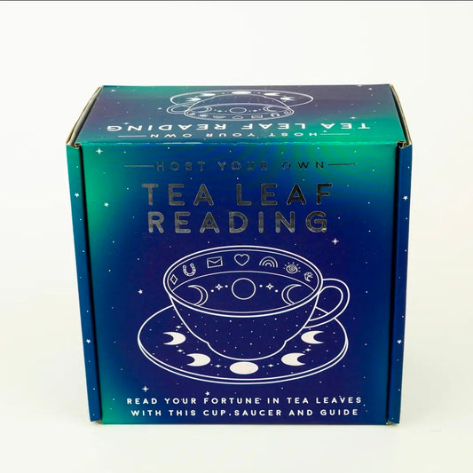 Tea Leaf Reading Cup and Saucer (NEW-OPEN) | 3629