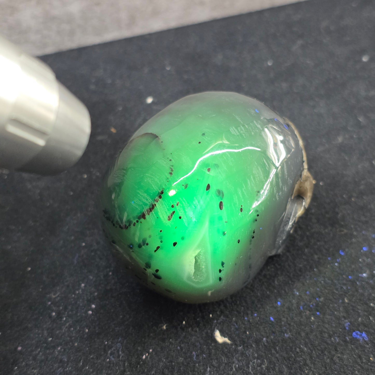 Volcano Agate Skull | 3309