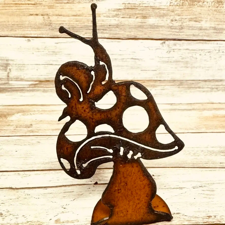 Mushroom Snail Tabletop Decor | 3045