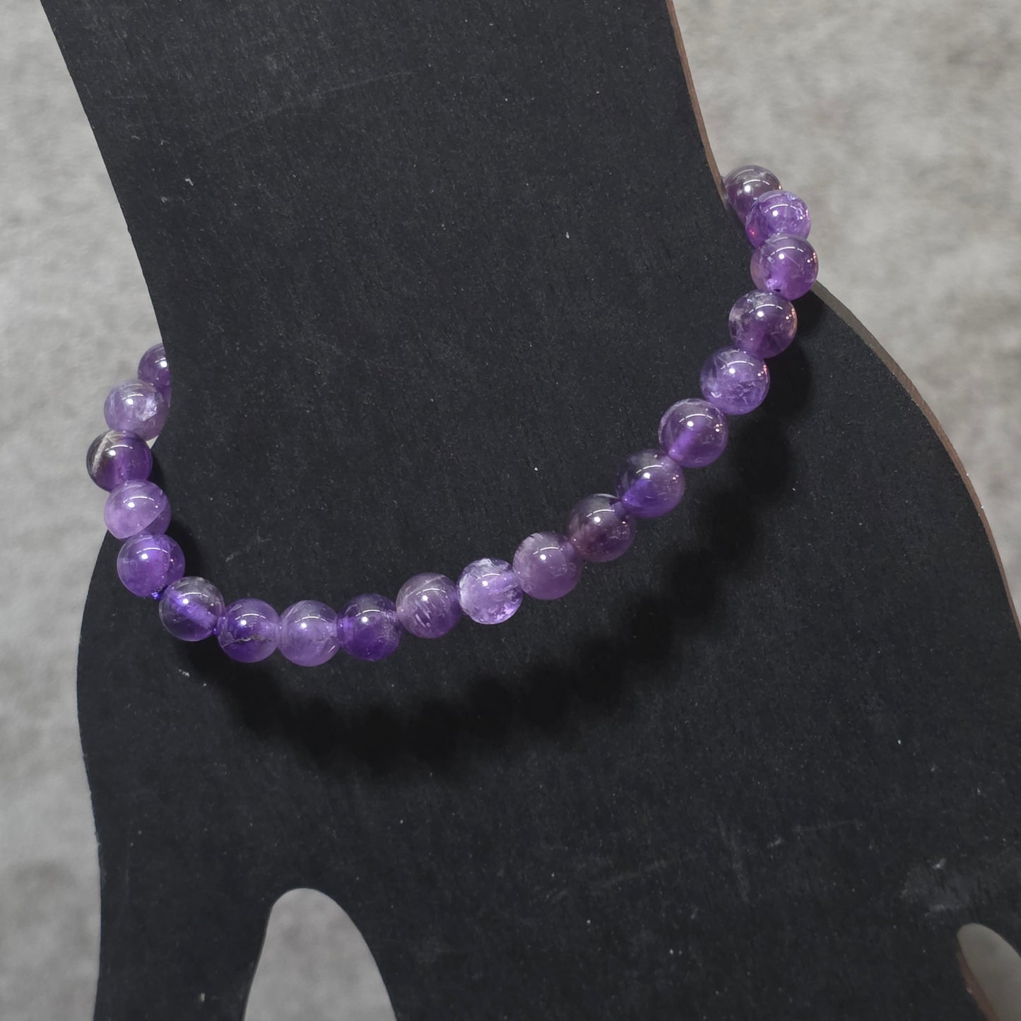 Amethyst Bead Bracelet | 3314