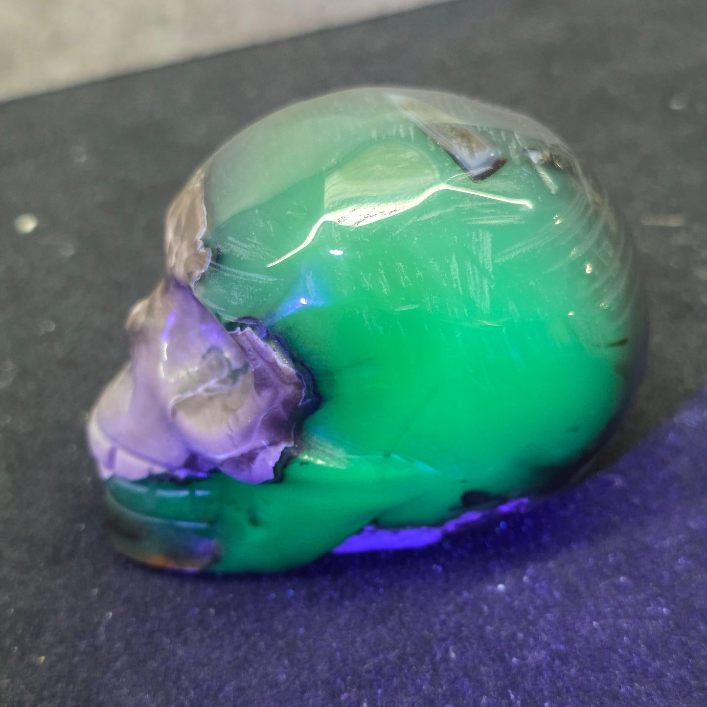 Volcano Agate Skull | 3311