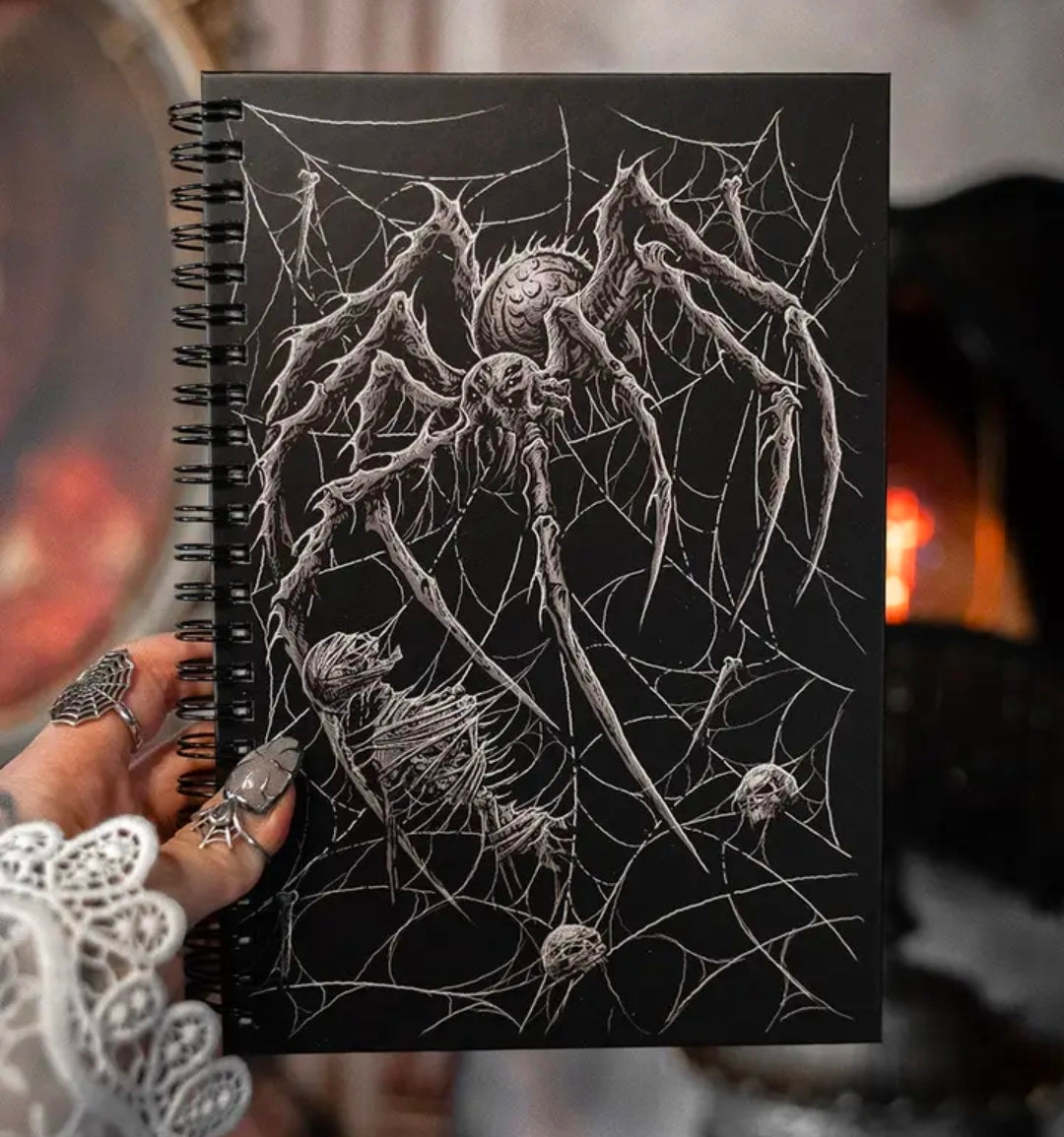Death Spider Spiral Notebook (NEW-SEALED) | 3546