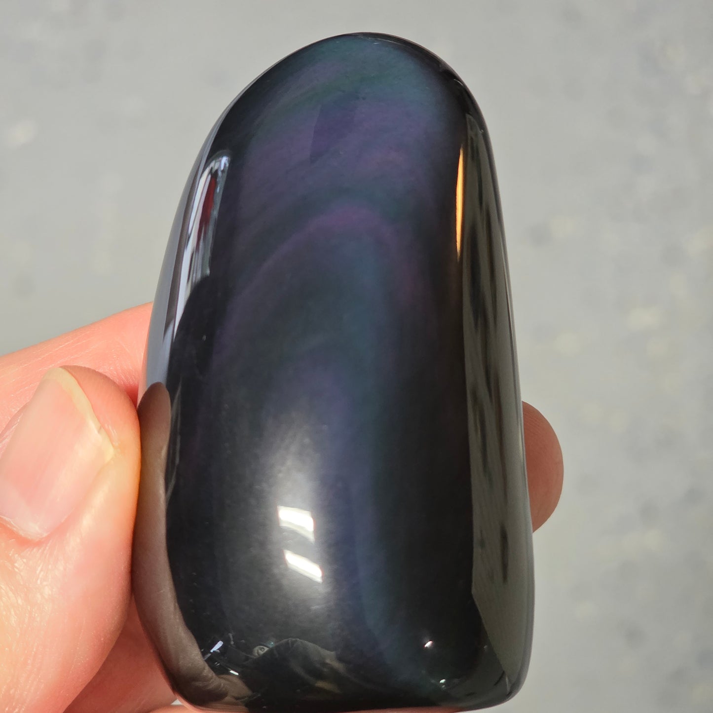 Rainbow Obsidian Freeform Carving | 1913