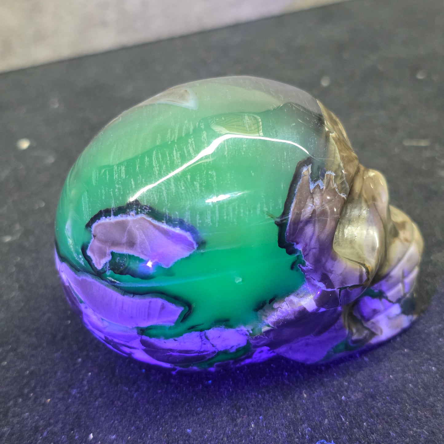 Volcano Agate Skull | 3311