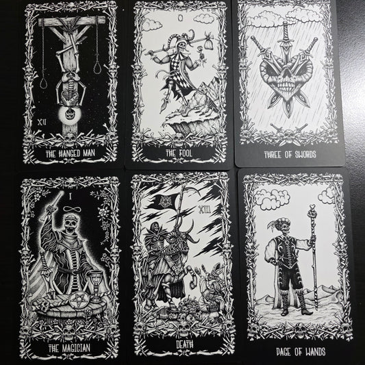 Darkside Skeleton Tarot (NEW-SEALED) | 2796