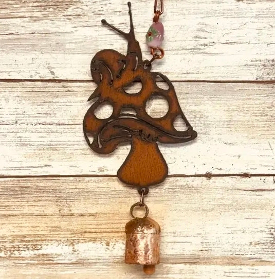 Mushroom Snail Garden Chime | 3042