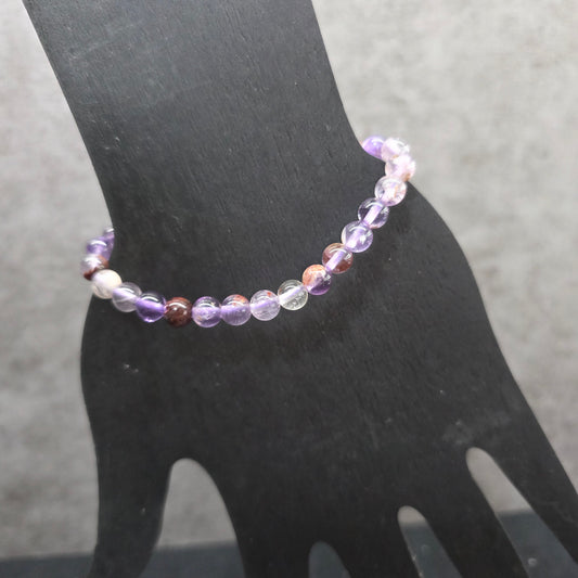 Garden Amethyst Bead Bracelet | 2296