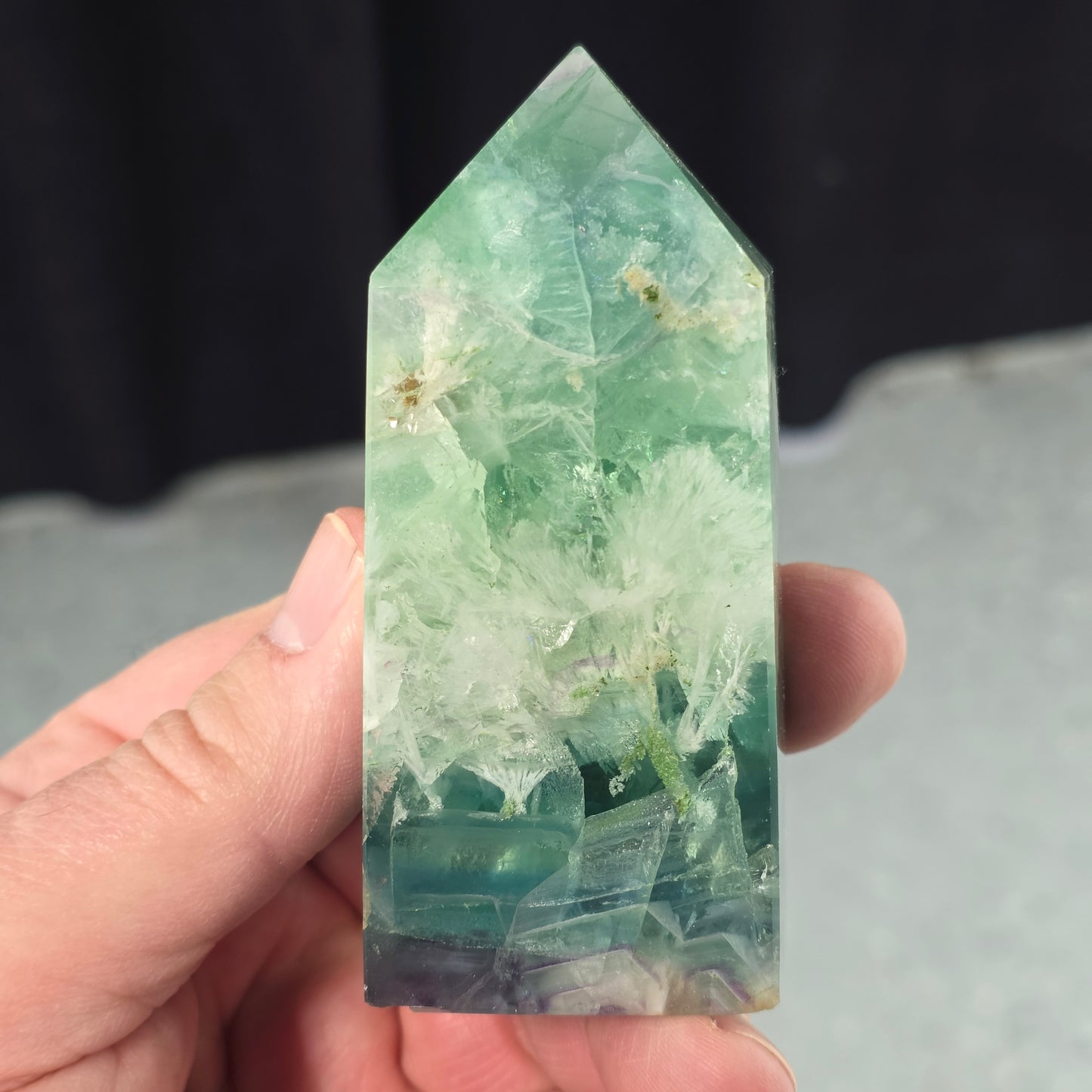 Feather Fluorite Tower | 2070