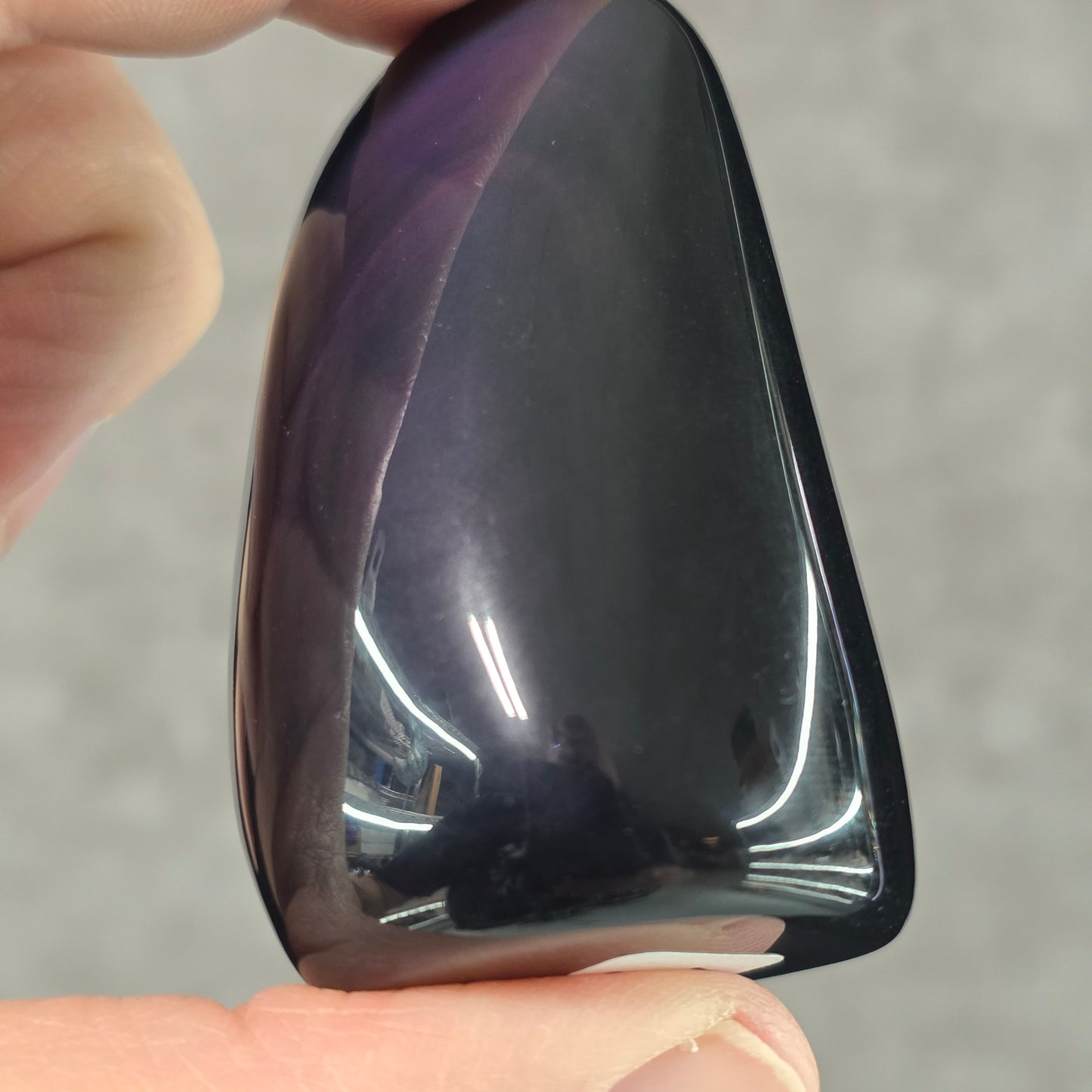 Rainbow Obsidian Freeform Carving | 1913
