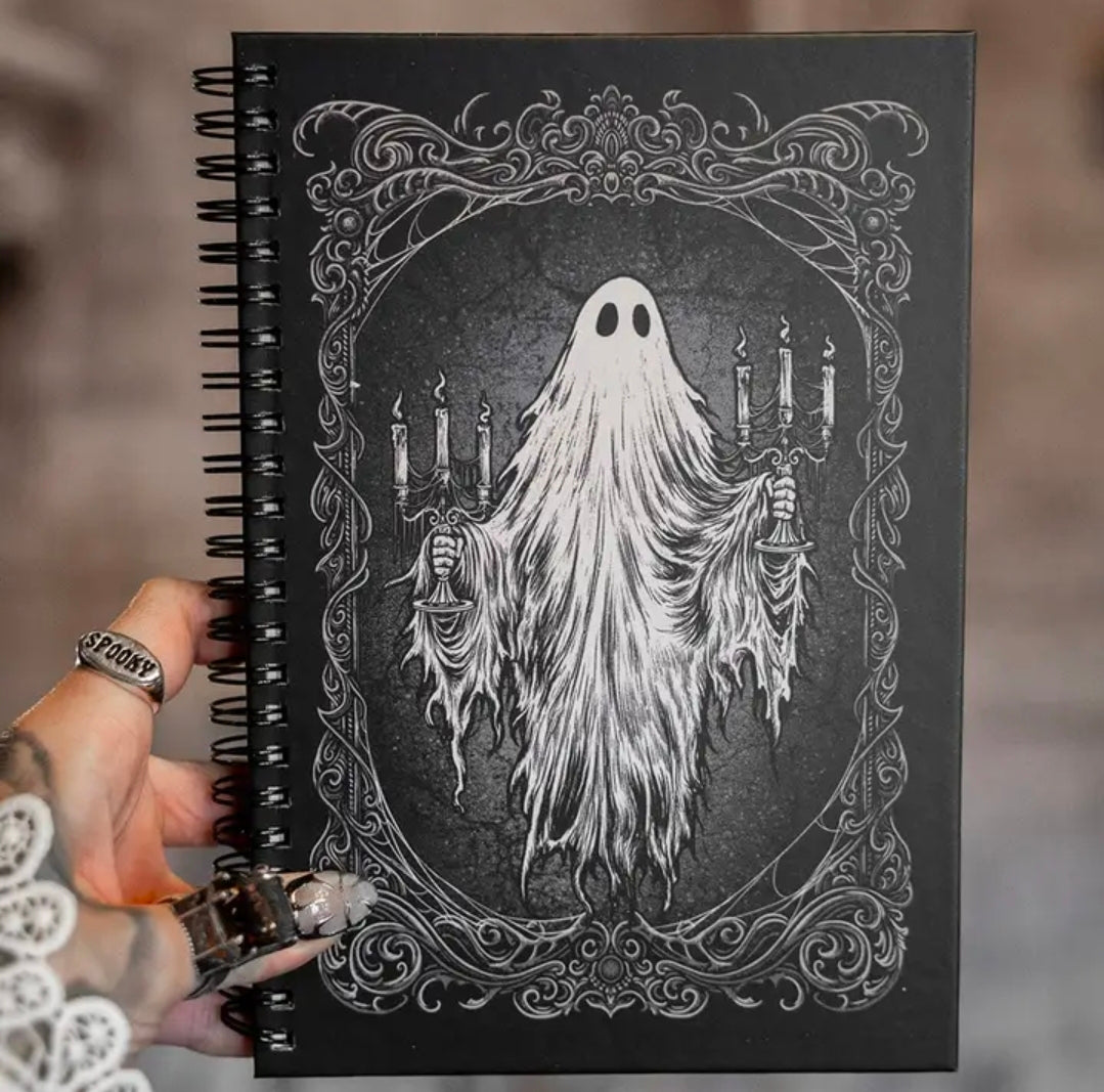 Ghost Haunting Spiral Notebook (NEW-SEALED) | 3556
