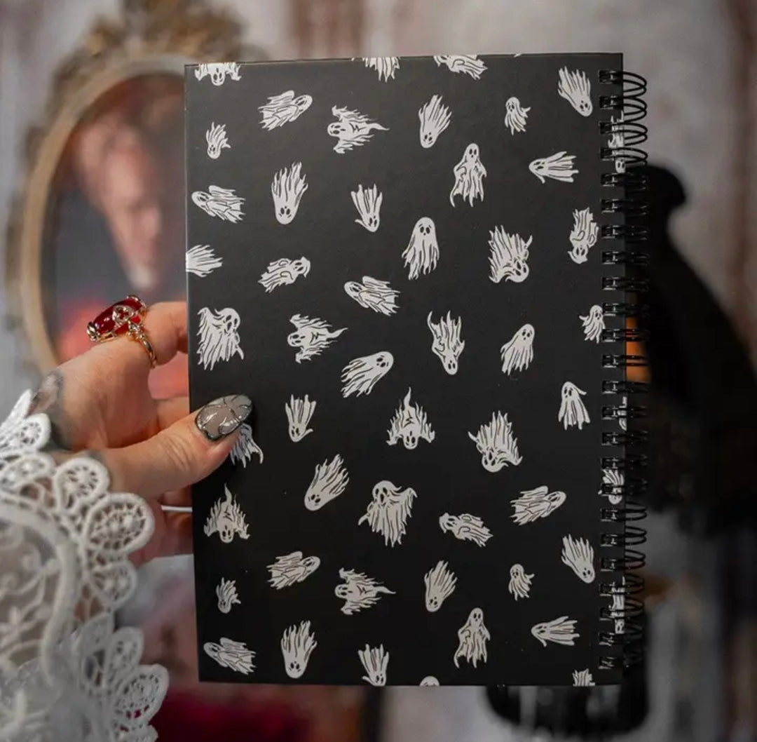 Ghost Haunting Spiral Notebook (NEW-SEALED) | 3556