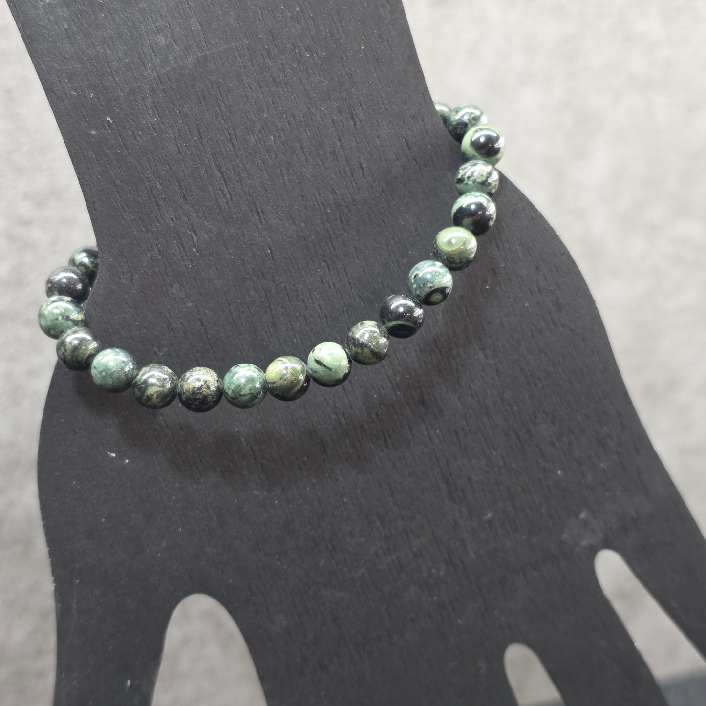 Kambaba Jasper Bead Bracelet | 2299