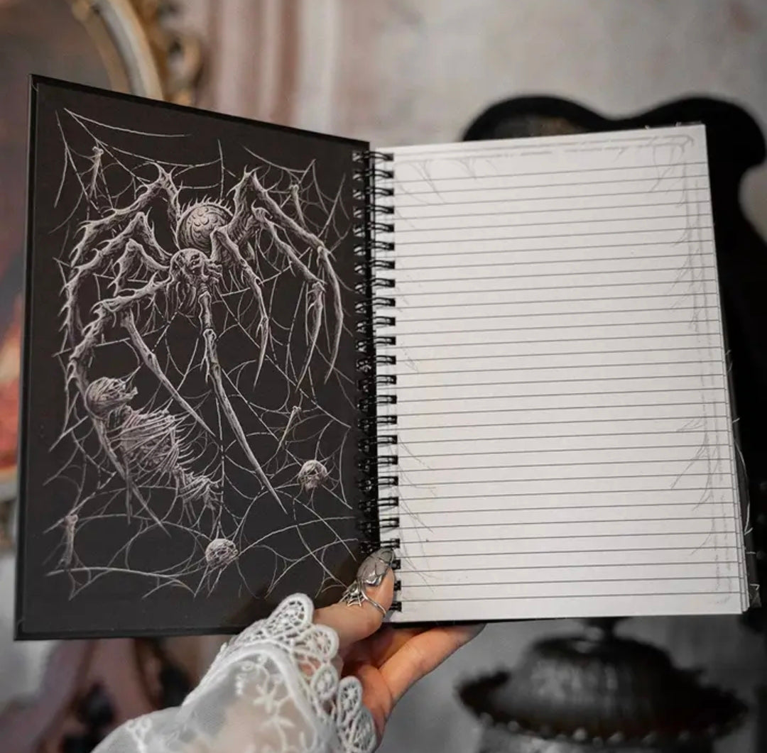 Death Spider Spiral Notebook (NEW-SEALED) | 3546