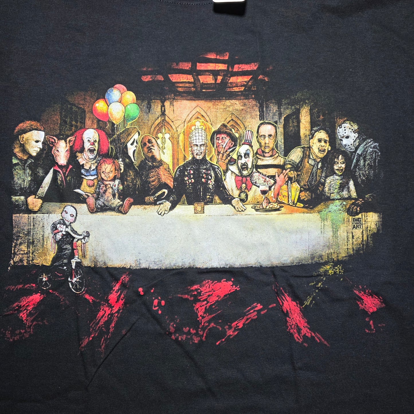 Horror Last Supper L T-Shirt (NWOT) | 3455