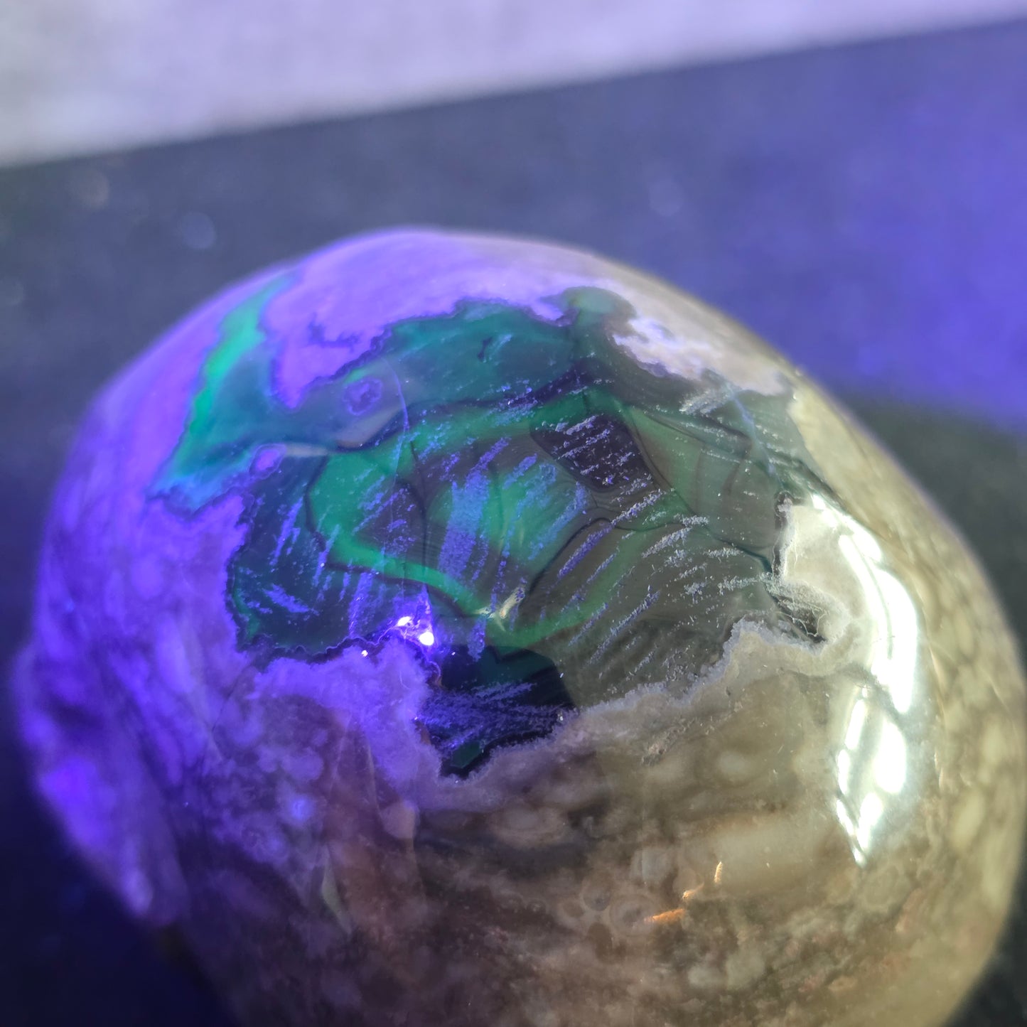 Volcano Agate Skull | 3313