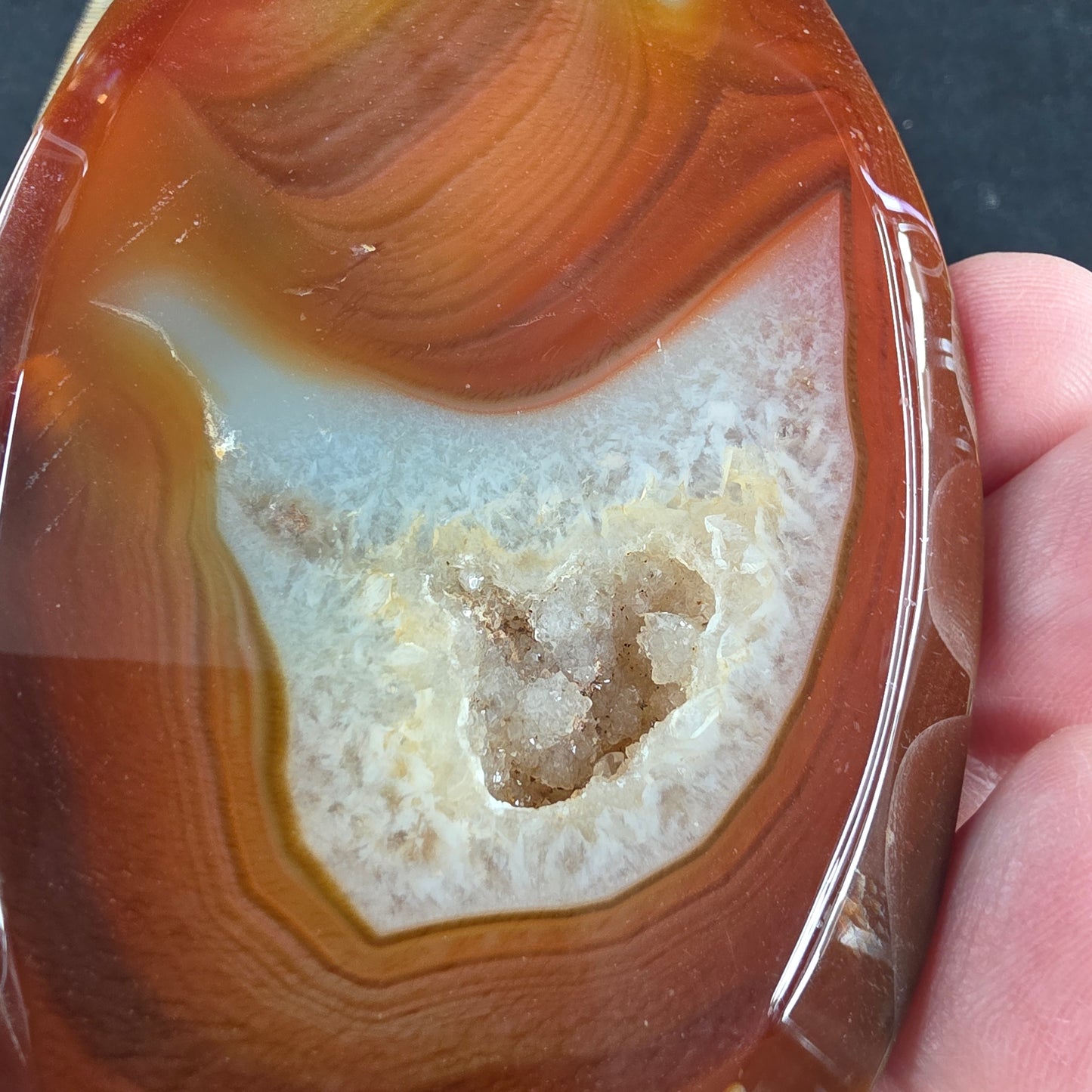 Carnelian Flame Carving (discounted) | 3027