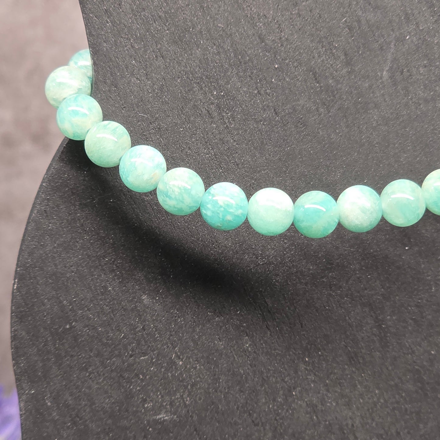 Amazonite Bead Bracelet 6.5"-16cm | 3047