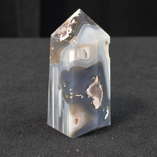 Black Flower Agate Generator | 2181