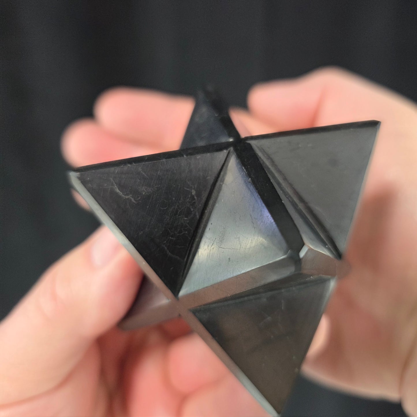 Shungite Merkaba Carving | 1995