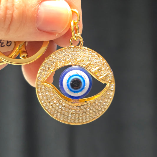 Evil Eye Jeweled Keychain (NEW-OPEN) | 2933