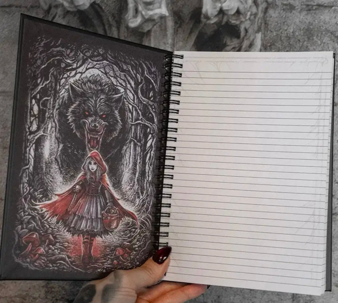 Little Dead Riding Hood Spiral Journal (NEW-SEALED) | 3552