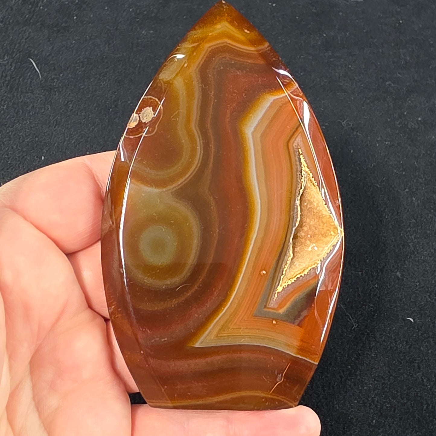 Carnelian Flame Carving | 3031