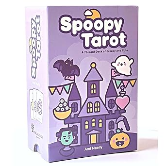 Spoopy Tarot: A 78-Card Deck of Creepy and Cute (Modern Tarot Library) (NEW-OPEN) | 2471