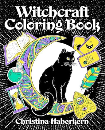 Witchcraft Coloring Book (NEW-OPEN) | 2418